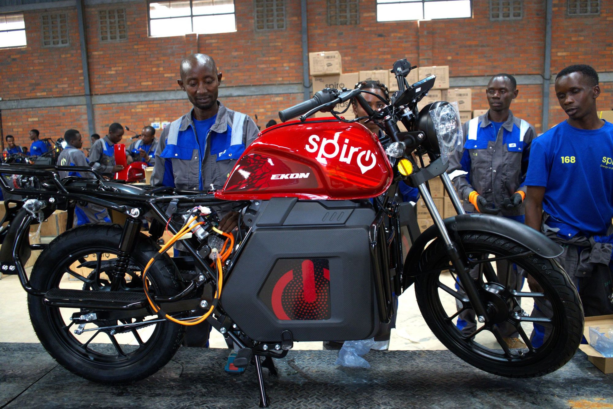 Spiro, the Africanleader in two-wheel transportation and battery swapping.