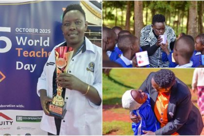 Viola Barsulai a Kenyan teacher leads a community movement that keeps vulnerable children in school.