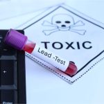 Lead test to look for abnormalities in blood sample in a test tube to analyze in the laboratory. Photo: iStock.